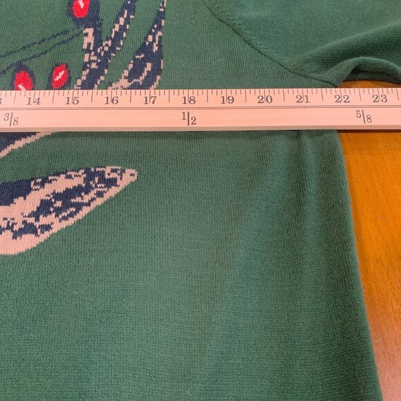 Livergy US Size L 42/44 Cool Reindeer Ugly Christmas Sweater Lightweight Sweater - Picture 9 of 9